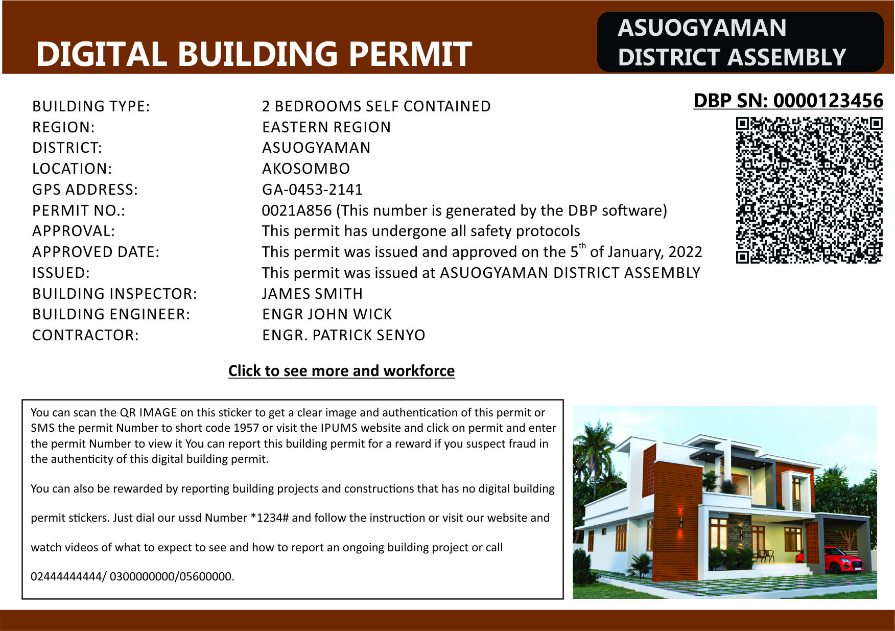 DIGITAL BUILDING PERMIT (DBS)